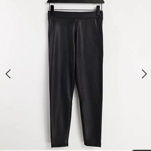 NWT Petite Faux Leather Leggings